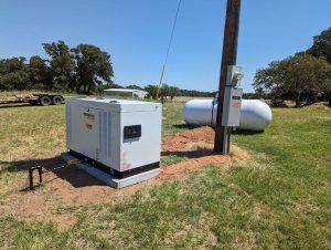 Large-capacity Generac standby generator designed for residential backup power.