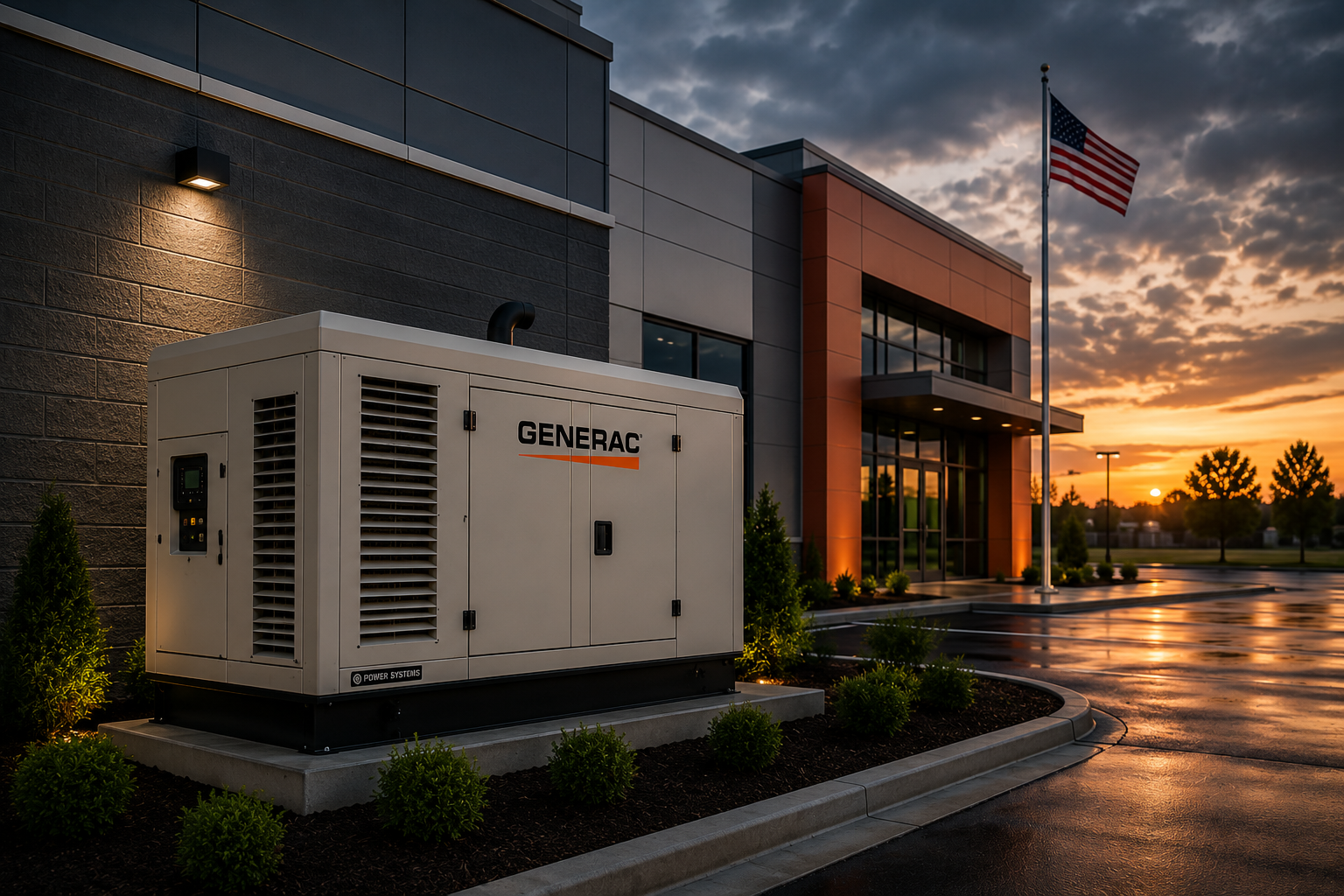 Commercial generator solution for a Yukon Oklahoma business